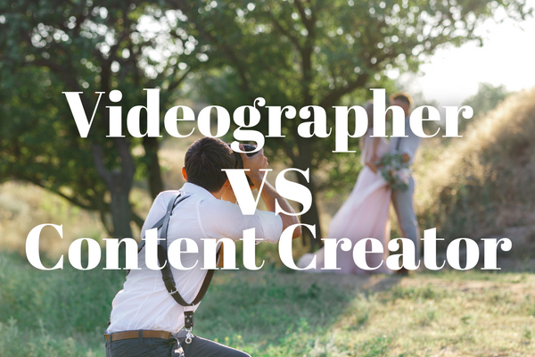 Videographer vs Content Creator for Your Wedding Day