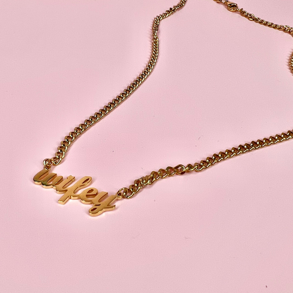 Gold Wifey Necklace
