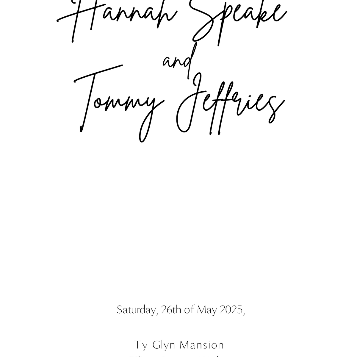 Sophisticated Save The Date