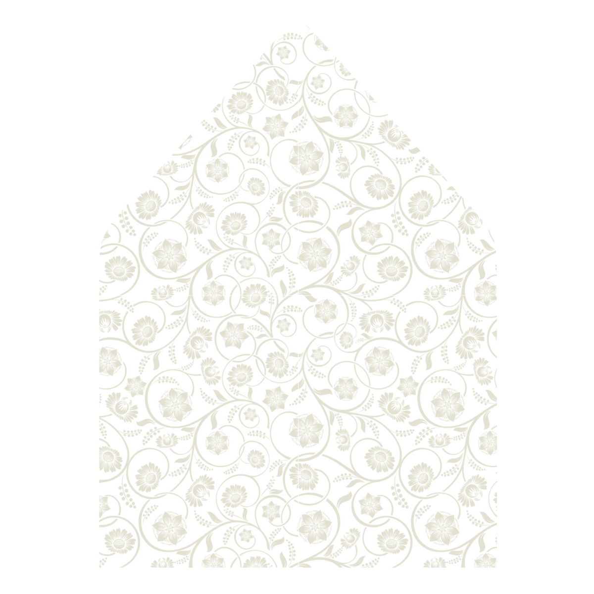 A flat lay of elegant wedding invitation envelopes, partially open to reveal beautifully designed envelope liners in various styles, including floral, modern, and classic patterns. The envelope inserts add a touch of luxury and sophistication to the stationery set.