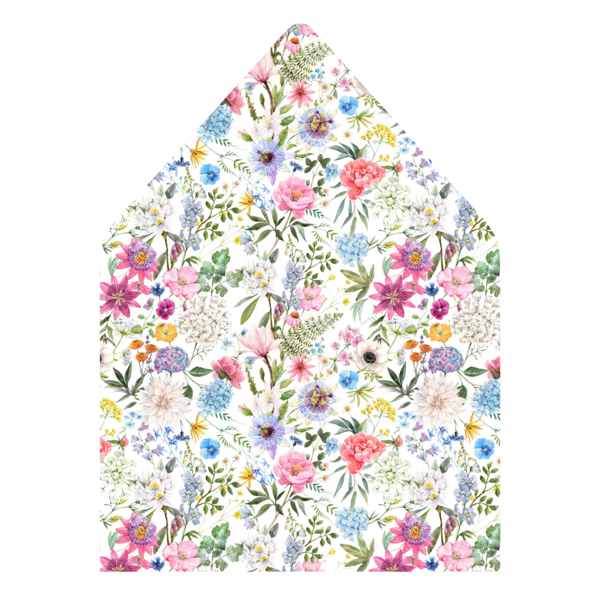 A flat lay of elegant wedding invitation envelopes, partially open to reveal beautifully designed envelope liners in various styles, including floral, modern, and classic patterns. The envelope inserts add a touch of luxury and sophistication to the stationery set.