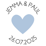 personalised wedding invitations envelope sticker seals - custom wedding save the date sticker seals - initials and date envelope sticker seals