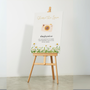 Daisy Themed Wedding Hashtag sign - personalised wedding hashtag sign - custom daisy floral wedding signage