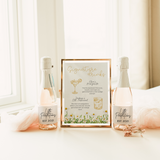 Daisy Floral signature drinks sign for wedding - personalised signature cocktails wedding sign