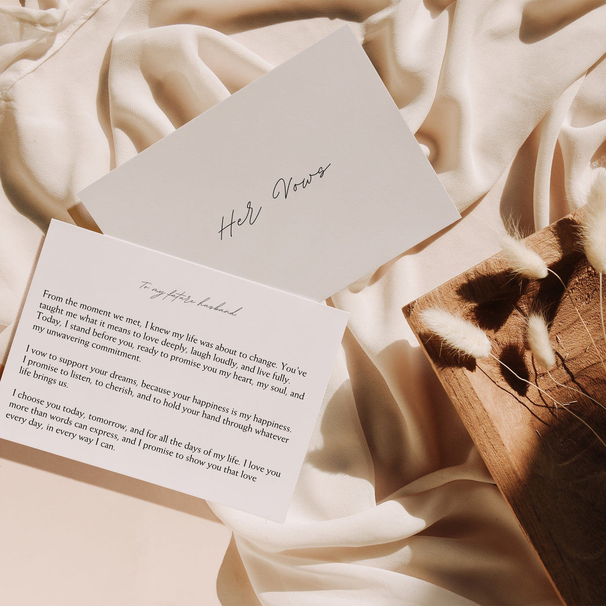 Her Vows Card