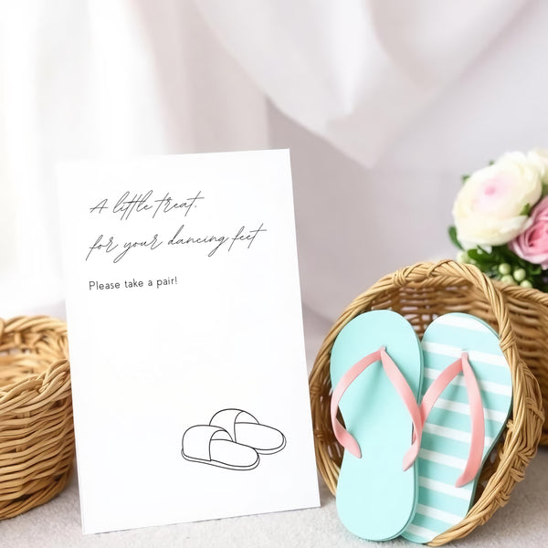 Dreamy Slippers Sign