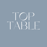 dusty blue able numbers - winter collection custom table numbers - wedding table numbers