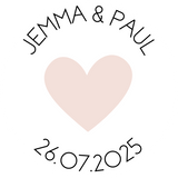 personalised wedding invitations envelope sticker seals - custom wedding save the date sticker seals - initials and date envelope sticker seals