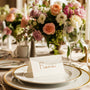 Luxury Handwritten Place Cards for Wedding - Standing Place Cards - fairytale regal font name cards for wedding tables