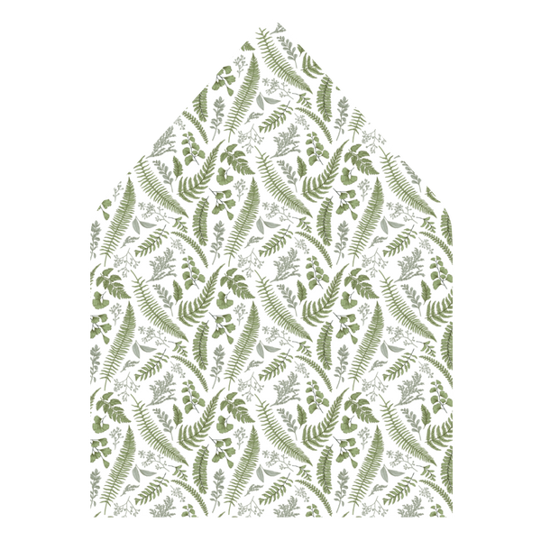 A flat lay of elegant wedding invitation envelopes, partially open to reveal beautifully designed envelope liners in various styles, including floral, modern, and classic patterns. The envelope inserts add a touch of luxury and sophistication to the stationery set.