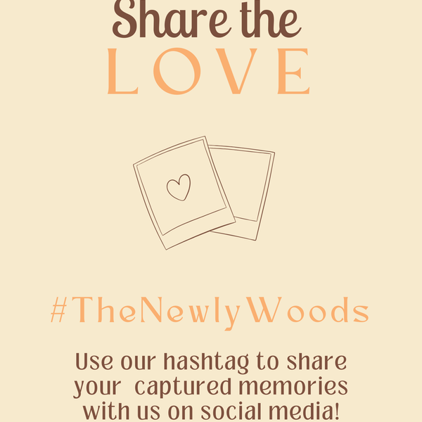 cream retro Wedding Hashtag Sign for Reception Display - Personalised wedding hashtag social media sign