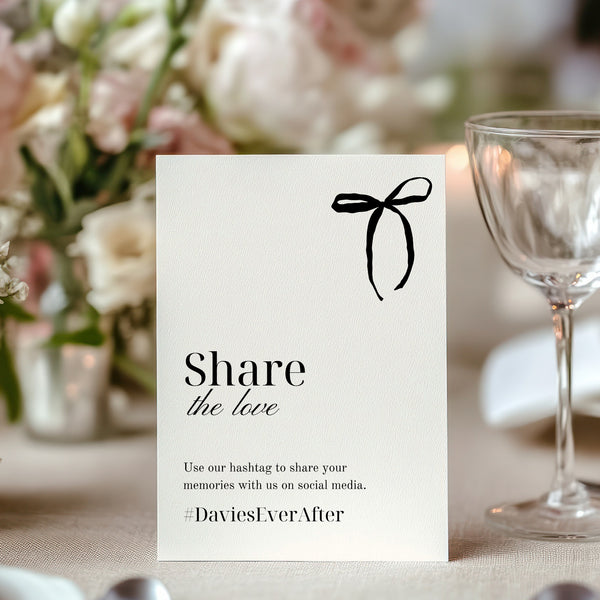 Old Money Social Media Hashtag Sign