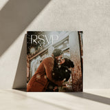 square qr code rsvp card for wedding - personalised wedding invitations RSVP cards