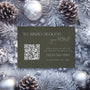 Khaki QR Code RSVP for wedding - winter wedding RSVP cards - custom RSVP cards