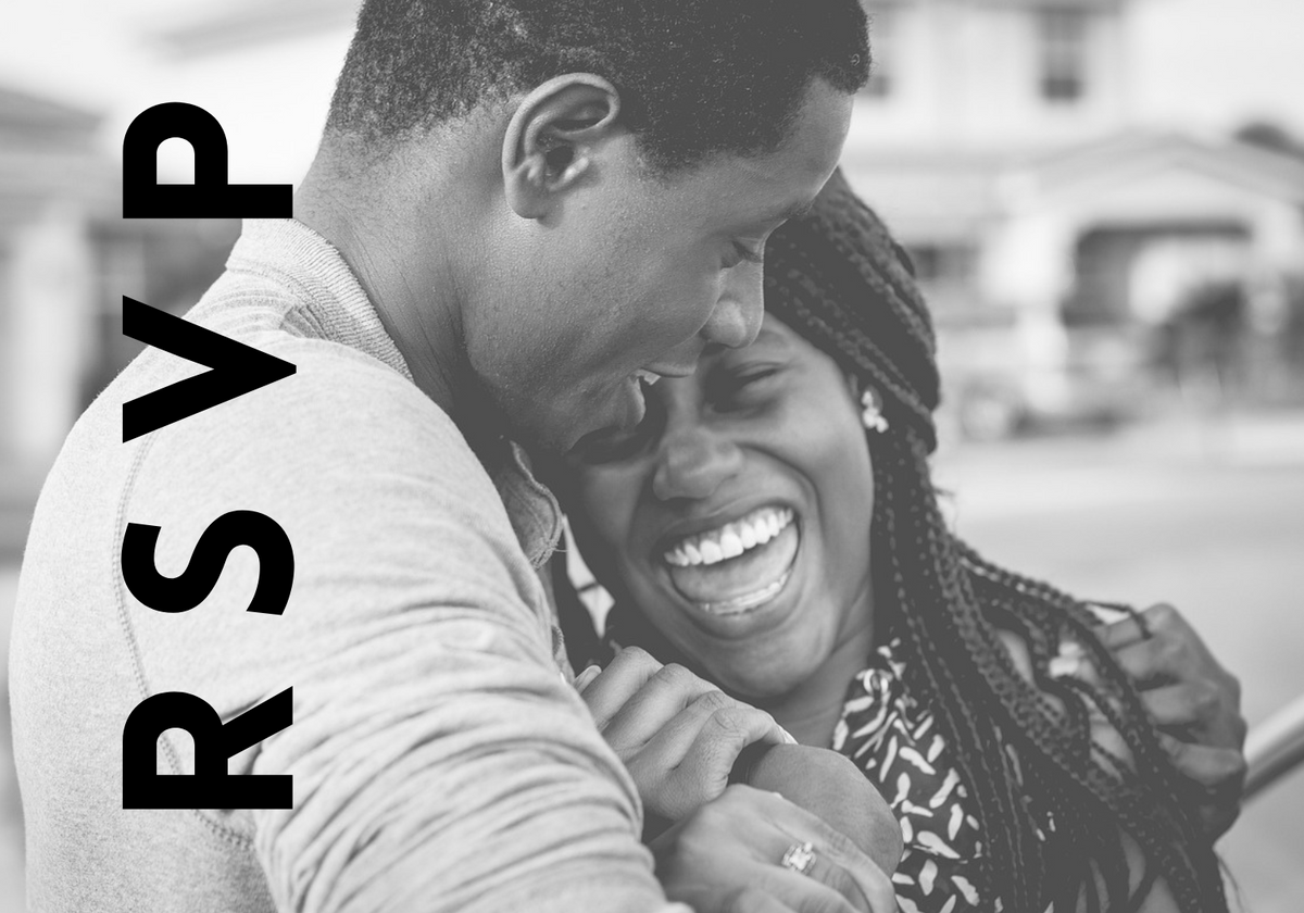 modern wedding RSVP with QR - personalised wedding RSVPs invitations