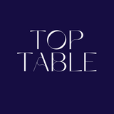 navy table numbers - winter collection custom table numbers - wedding table numbers