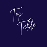 snowflakes navy blue table numbers - winter collection custom table numbers - wedding table numbers