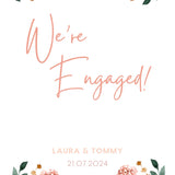 Custom Peach & Pink Floral