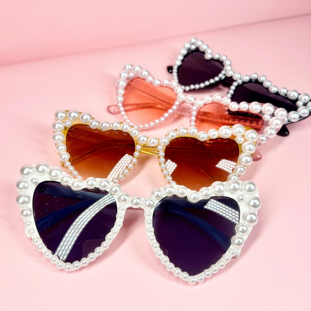 Heart top shaped sunglasses