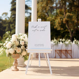 Dreamy Pick A Seat, Not A Side you're loved by both the groom and bride Sign