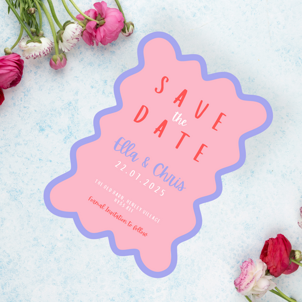 Playful Save The Date