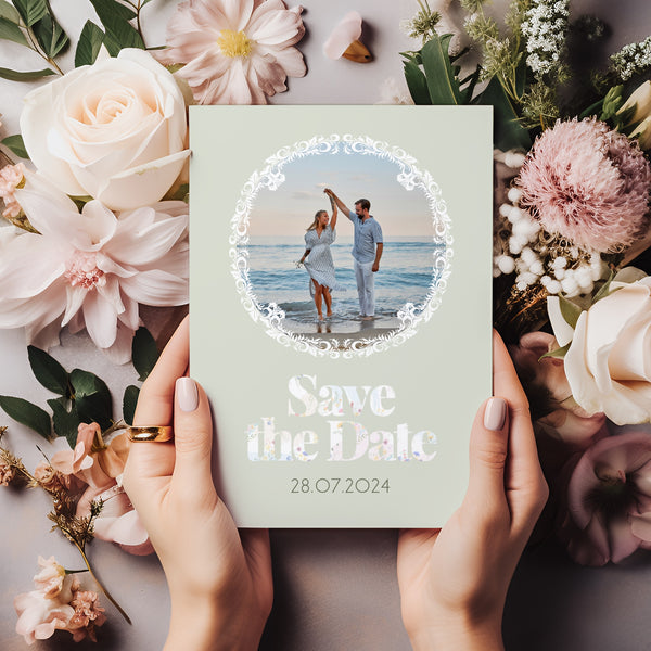 Pastels Save The Date