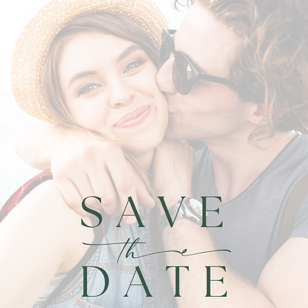 Spring Floral Save The Date