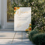 Sunflower design unplugged wedding ceremony sign - unplugged ceremony customised display sign