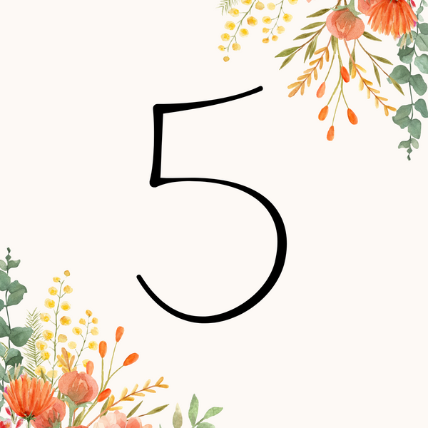 Autumnal Table Numbers