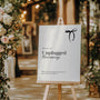 Old Money Unplugged Ceremony Sign