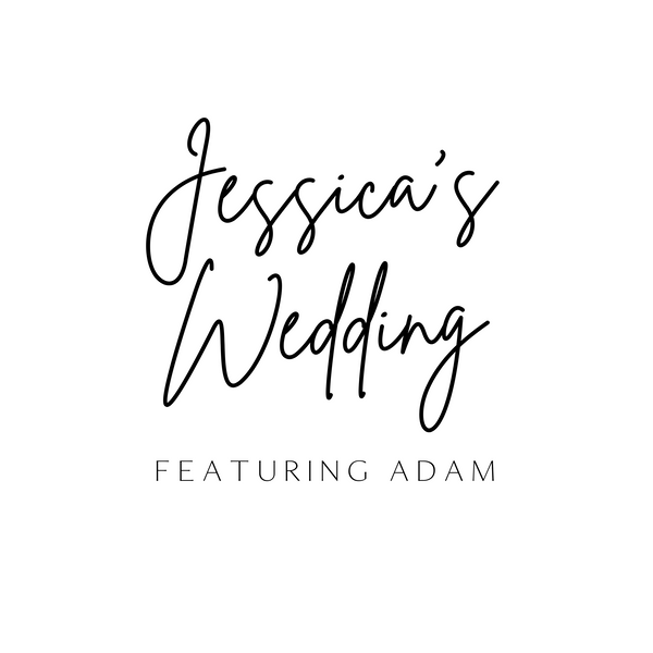 Bride's wedding featuring groom wedding welcome sign personalised - sophisticated black text "a forever kinda thing" with custom name and date, on a simple white background, giving that timeless, chic wedding aesthetic.