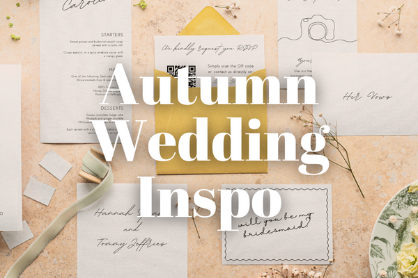 Autumn Wedding Trends & Inspiration