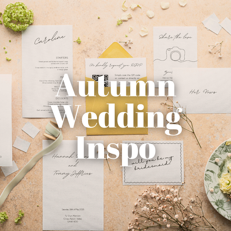 Autumn Wedding Trends & Inspiration