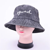 bride squad bucket hats - embroidered hen party hats