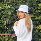 bride squad bucket hats - embroidered hen party hats