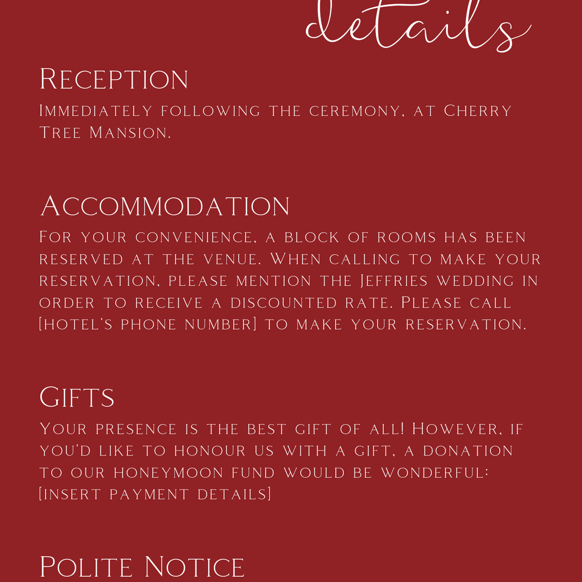 burgundy wedding invites - custom wedding invites uk - personalised wedding invitations - winter wedding