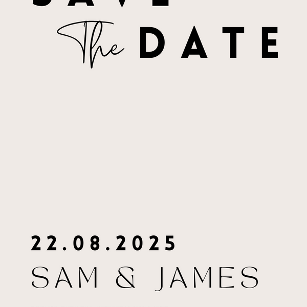 modern save the date invites - affordable wedding save the date invitations