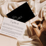 His Vows Card Black