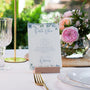 dusty blue floral polite notice wedding sign - Polite notice card for wedding display - luxury wedding signage
