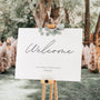 dreamy wedding welcome sign - wedding ceremony sign for minimalist