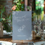 snowflakes dusty blue love is sweet sign - wedding sweet table sign - love is sweet please take a treat sign for wedding