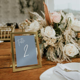 snowflakes dusty blue table numbers - winter collection custom table numbers - wedding table numbers
