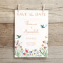 fairytale style save the date invites - affordable personalised save the date invitations