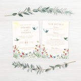 fairytale style wedding invites - affordable personalised wedding invitations