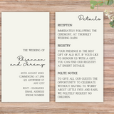 photo strip wedding invites - affordable wedding invitations personalised