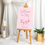 Cheers in Pink Hen Party Welcome Sign