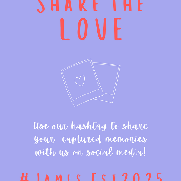 playful purple Wedding Hashtag Sign for Reception Display - Personalised wedding hashtag social media sign