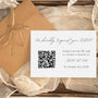 Dreamy Wedding RSVP with QR Code