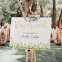 reserved in memory chair sign for wedding - daisy reserved chair sign personalised