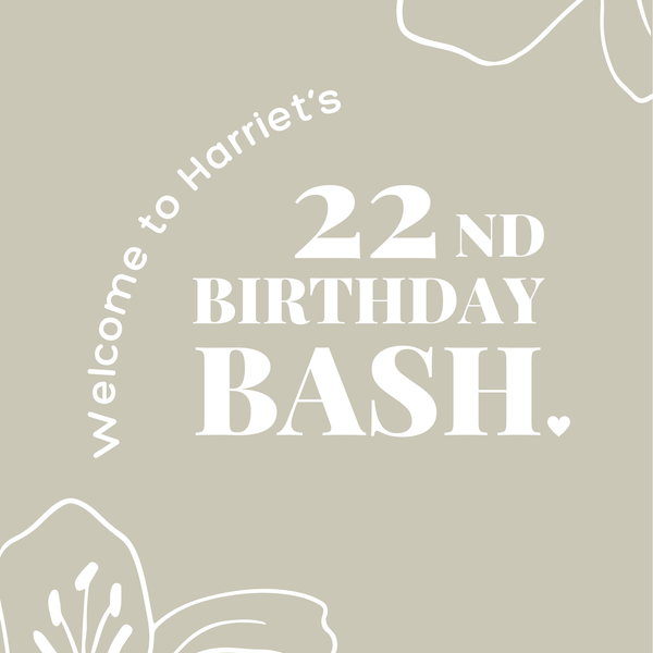 Birthday Welcome Sign - Sage Green Abstract